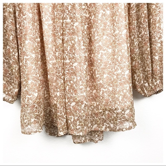 NWT Free People Pennie Printed Babydoll Mini Dress‎ Size Small - Picture 6 of 15